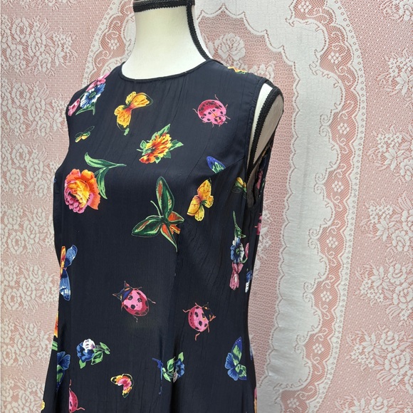 Le Chateau Butterfly & Ladybug Print Dress - Picture 2 of 10